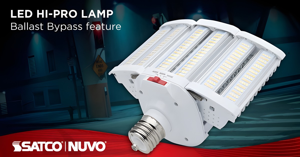 Satco Launches LED Hi-Pro Expandable Lamp