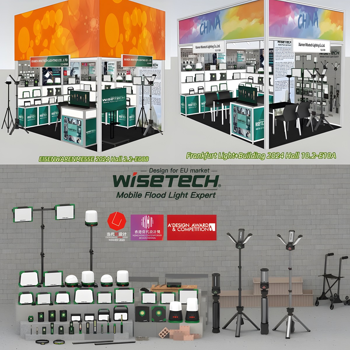 Wisetech to Attend the Cologne International Hardware Fair and the Frankfurt Light+Building Fair