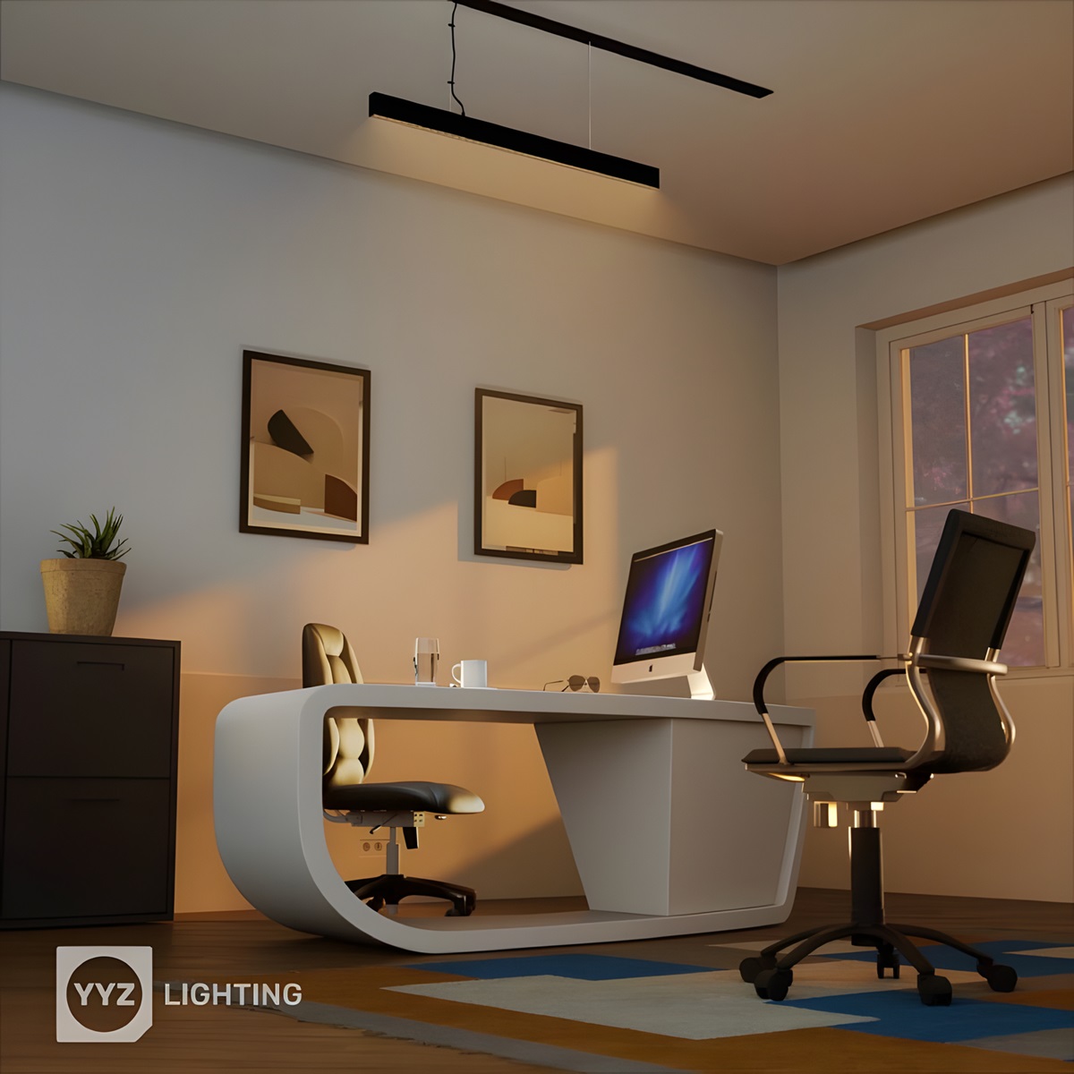 YYZ Lighting Introduces the LFT60-LC Multi-spot Linear Pendant Lights