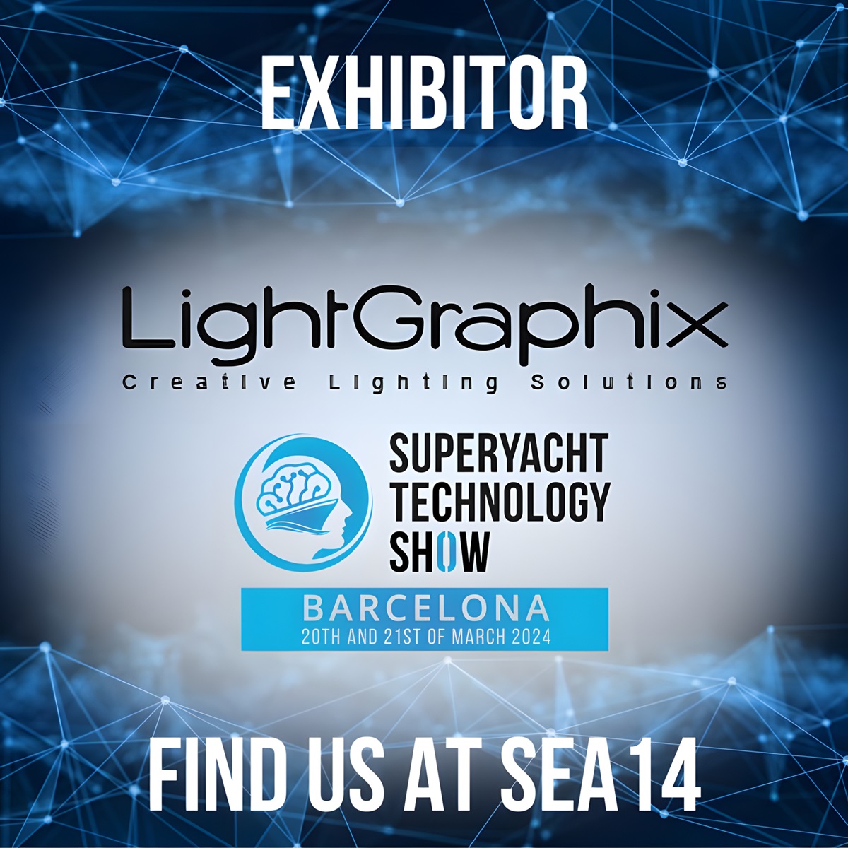 LightGraphix to Attend the Superyacht Technology Show