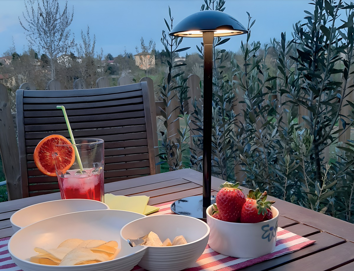 unonovesette to Showcase the Apollo Giardino Outdoor Table Lamp at Light 23
