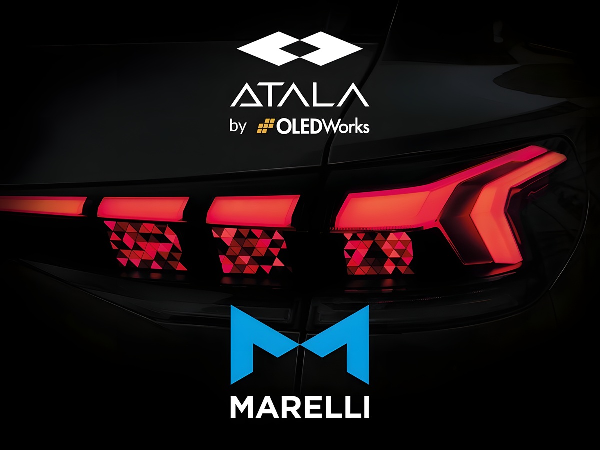 Marelli and OLEDWorks Receive Prestigious AutoTech Collaborative Partnership of the Year Award for Groundbreaking Digital OLED 2.0 Rear Light