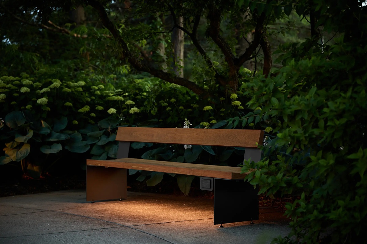 New Landscape Forms Illumination and Power Kit Brings Charging and Lighting to Outdoor Spaces