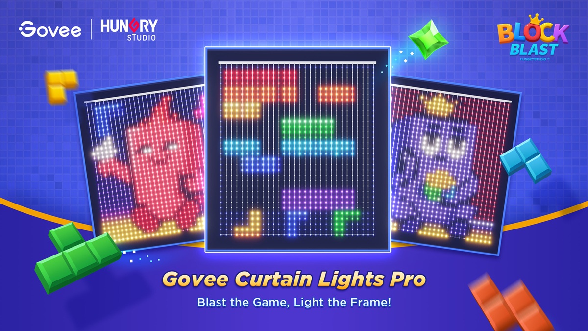 Govee Lights Up Family Fun and Creator Spaces with New Curtain Lights Pro