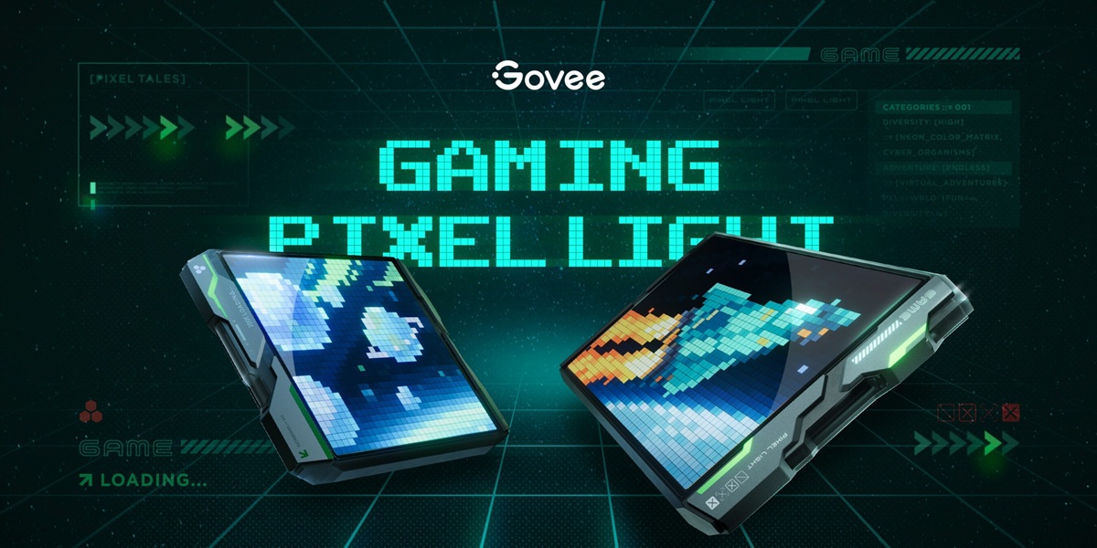 Govee Gaming Pixel Light Brings AI-Driven Pixel Art to Life for Gamers and Enthusiasts