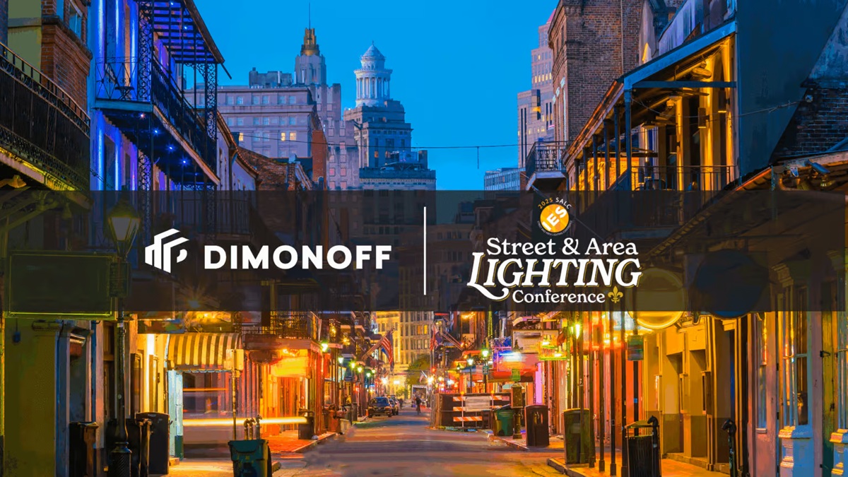 Dimonoff to Exhibit at the 2025 IES Street & Area Lighting Conference in New Orleans