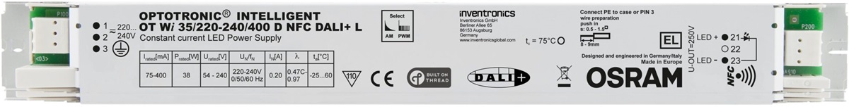 Inventronics Unveils Industry's First DALI+ Certified Wireless LED Driver