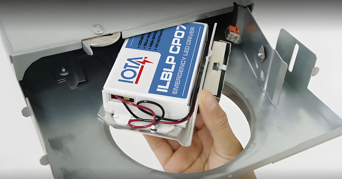 IOTA Engineering Launches the IOTA ILBLP CP07 Constant Power Emergency Driver
