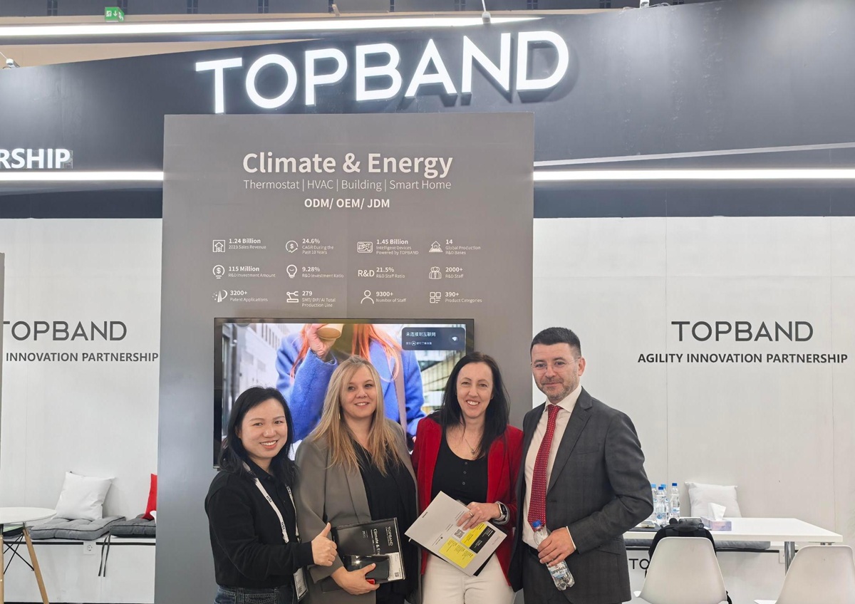 Topband Showcases Cutting-Edge Intelligent Control Solutions at ISH 2025
