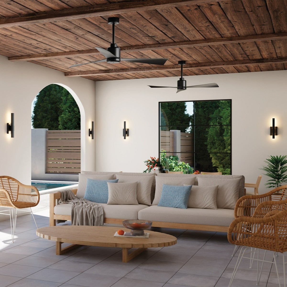 The soft curves of the True collection align with the smooth edges of current furniture and decor trends for a clean, sophisticated look throughout modern, minimal environments.