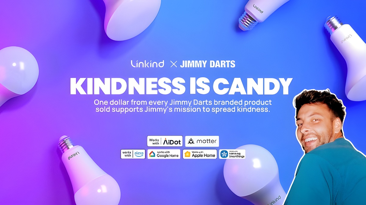 Linkind and Jimmy Darts Partner for Walmart-Exclusive Launch of Matter Smart Bulbs