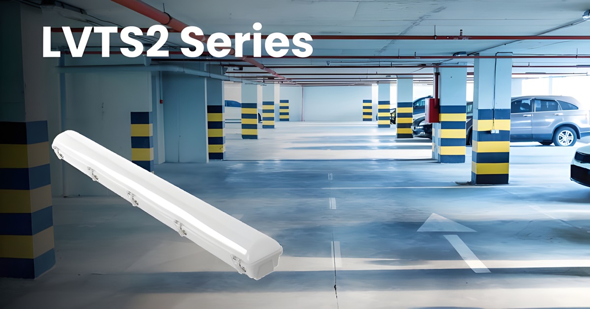 GlobaLux Lighting Unveils the LVTS2 Series LED Vapor Tight Fixture