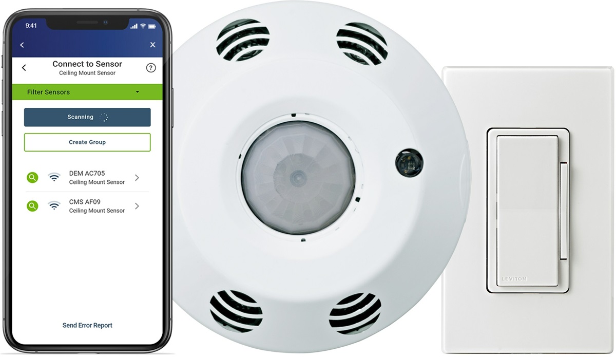 Leviton Expands Smart Sensor Line with Smart Ceiling Mount Room Controllers and Sensors