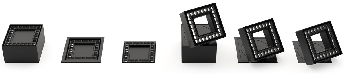 Luminii Expands STENOS® Family: All-New STENOS Square™ Micro-Optic Downlights