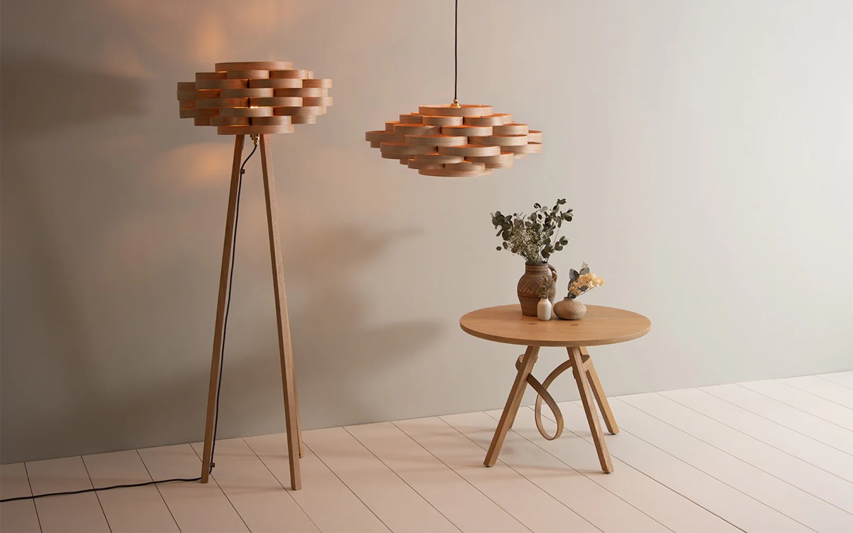Tom Raffield Unveils the Gwenen Lighting Range
