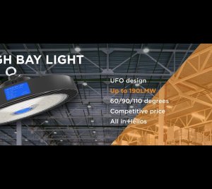 High Efficacy LED High Bay Luminaires with Microwave Sensor, ZigBee Control