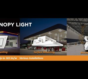 Explosion-proof Recessed Canopy Light Fixtures | LED Canopy Light for Gas Station