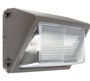 DLC ETL FCC Listed 30W to 120W Traditional LED Wall Pack Light with Glass Refractor
