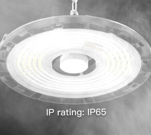 150W 175lm/w Ra80 DALI Dimmable High Bay LED Light for Warehouse Lighting IP66