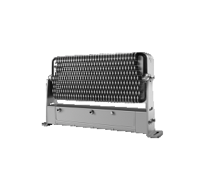 Long-throw high output LED floodlight features RGBW 4-IN-1 and RGBCLAW 7-IN-1 light colours