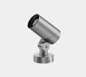 Serra - round architectural LED floodlights/spotlights with minimalist design