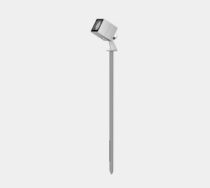 Cube Mini - compact LED floodlights/spotlights surface and spike mounted