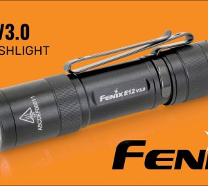 Ultra-Portable Fenix E12 V3.0 AA-Powered LED Flashlight for Pocket Carry & Outdoor Use