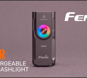 Fenix E06R 700 Lumen Flashlight: Versatile EDC Tool with Decorative Ring Light and Long Battery Life