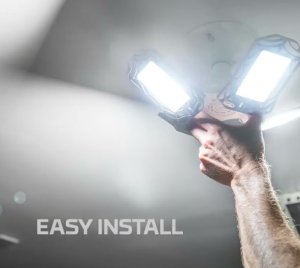 NEBO High Bright™ 9000 LED Garage Light – Efficient, Long-Lasting Illumination for Garages, Basements, and Attics