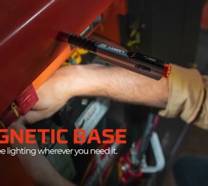NEBO Larry 500 Flex Compact Rechargeable LED Work Light for Mechanics, DIY, Construction, and Emergency Use