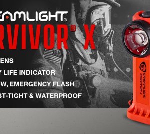 Streamlight Survivor® X Safety-Rated Right-Angle Flashlight: Class 1 Div 1 Certified Light with Rechargeable Battery & Glove-Friendly Switch