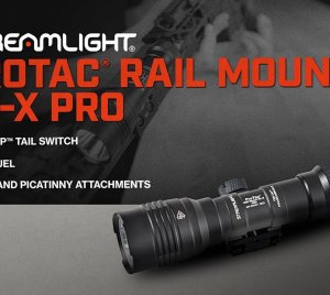 Streamlight ProTac® Rail Mount HL-X Pro Weapon Light with Long-Range Beam and Remote Switch Options