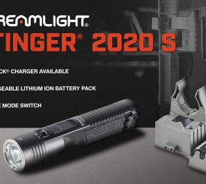 Streamlight Stinger® 2020 S Rechargeable LED Flashlight with PiggyBack® Charging Options