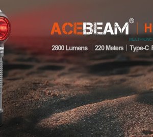 Acebeam H15 2.0 Dual-LED Headlamp for Military, Law Enforcement, Industrial Use and Utility Work