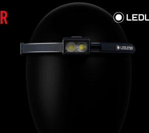 Ledlenser NEO5R Running Headlamp with Adjustable Beam, Quick Magnetic Charging and 360° Safety Features