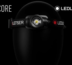 Ledlenser H7R Core Rechargeable Headlamp with Stepless Dimming, Magnetic Charging and Waterproof Protection