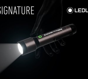 Ledlenser P7R Signature Rechargeable LED Flashlight with Magnetic USB Charging, Red Night Vision, and Tactical Features