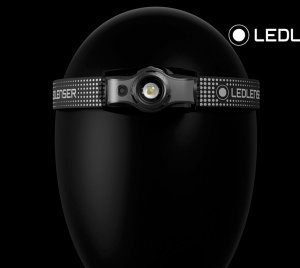 Ledlenser MH5 Lightweight Hiking Headlamp with Zoom Focus and Clip Mount