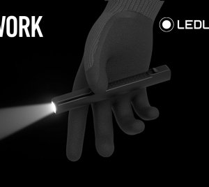 Ledlenser W2 Miniature Work Light with Penlight Design, Flood and Spot Beam Options for Technicians, Mechanics, and Inspectors