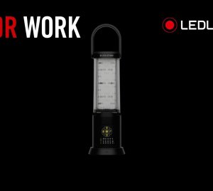 Ledlenser AL10R Work Light: Portable Rechargeable LED Work Area Light with Hybrid Power