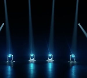 Ayrton Mistral Compact 300W LED Moving Head Spot Light with Advanced Optical Zoom and High CRI Output for Professional Stage and Studio Applications