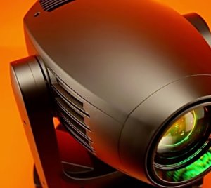 Ayrton Ghibli LED Moving Head Spot Light with Gobo Effects, Framing System, and Dynamic Color Mixing for Professional Lighting Designers