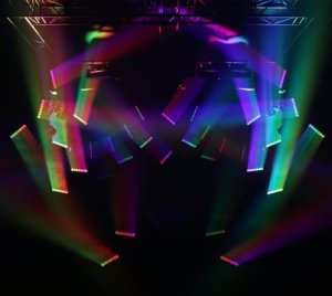 Ayrton MagicBlade FX: Advanced RGBW LED Fixture with Exceptional 3D and 2D Effects for Volumetric Lighting Effects