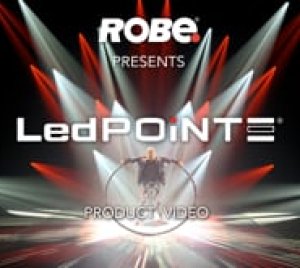 Robe LedPOINTE LED Moving Head with Advanced Gobo, Prism, and CMY Effects for Theater, TV, and Touring Applications