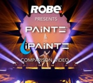Robe iPAINTE Weather-Resistant LED Moving Head Profile Light for Outdoor and Indoor Shows and Events Lighting