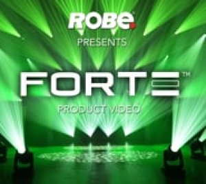 Robe FORTE LED Moving Light with Dynamic Color Mixing and High Color Fidelity for Professional Lighting Designers