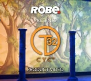 Robe T32 Cyc: Full-Spectrum LED Cyclorama Light for Stunning Stage Washes, Scenic Backdrops and Broadcast Sets