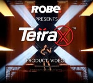 Robe TetraX LED Linear Moving Light: DMX-Controlled RGBW Pixel Bar for Concerts, Broadcasts, and Events