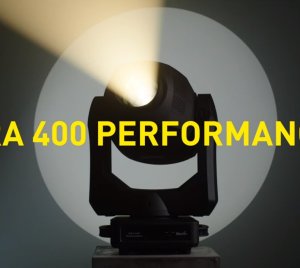 Martin ERA 400 Performance: Compact 300W LED Moving Head with Full Framing and CMY Color Mixing