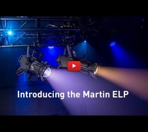 Martin ELP CL Color LED Ellipsoidal Spotlights: RGBAL Stage Light for Indoor Stage, Broadcast, and Studio Use